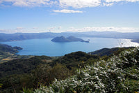 洞爷湖全景与中岛 北海道洞爷湖一日游
