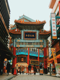 横滨中华街 牌楼