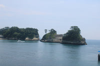 堂岛 游览船与海蚀岛群